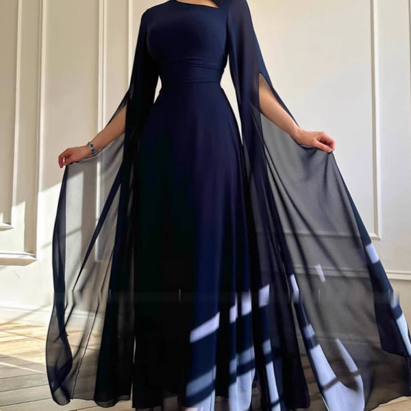 Robe_cape_bleu_marine