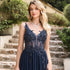 Robe bleu marine cérémonie