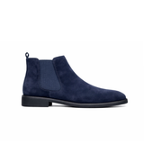 Bottines bleu marine homme