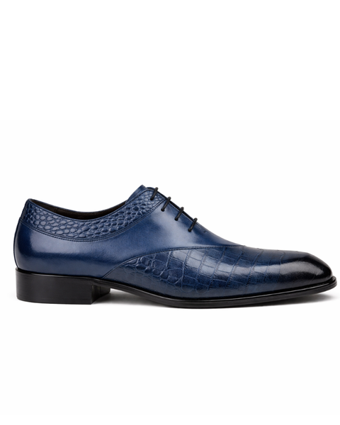 Chaussure pour costume bleu marine