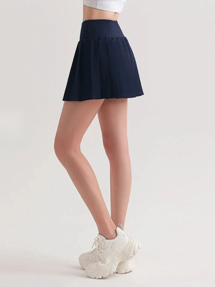 Jupe courte bleu marine