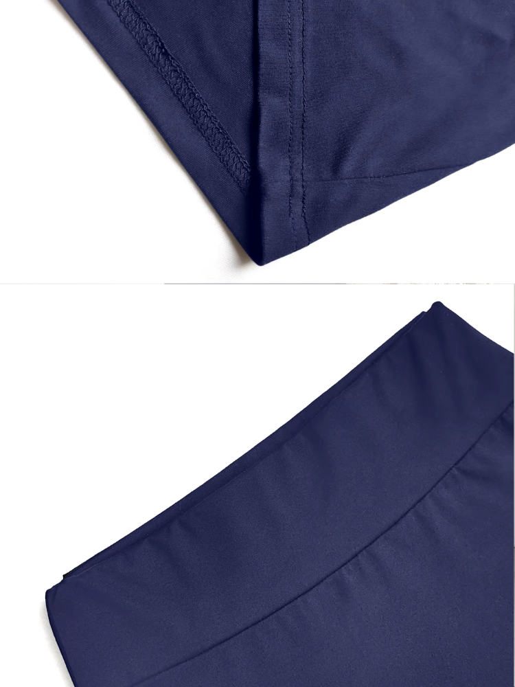 Jupe bleu marine classique