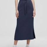 Jupe bleu marine droite