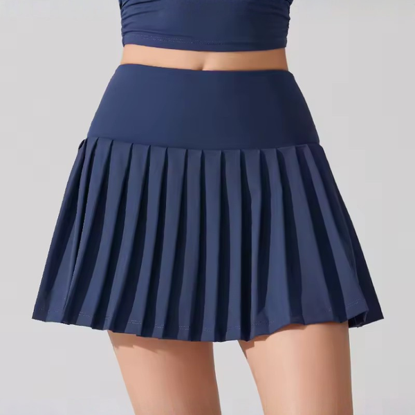 Jupe courte bleu marine