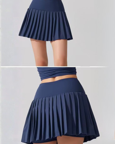 Jupe courte bleu marine sport