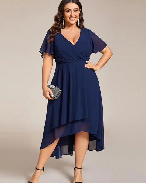 Robe bleu marine grande taille