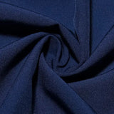 Tissu d'une robe d'été bleu marine