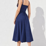Robe bleu marine bustier