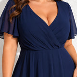 Robe bleu marine grande taille