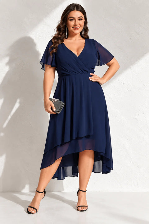 Robe bleu marine grande taille
