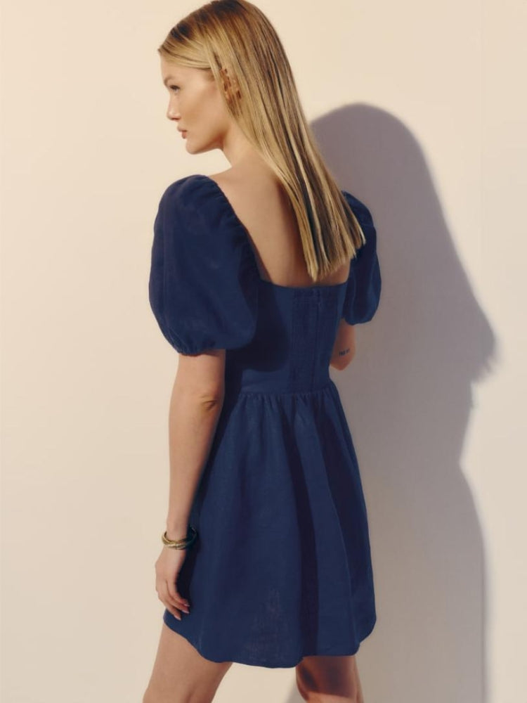 Robe pour femme couleur bleu marine