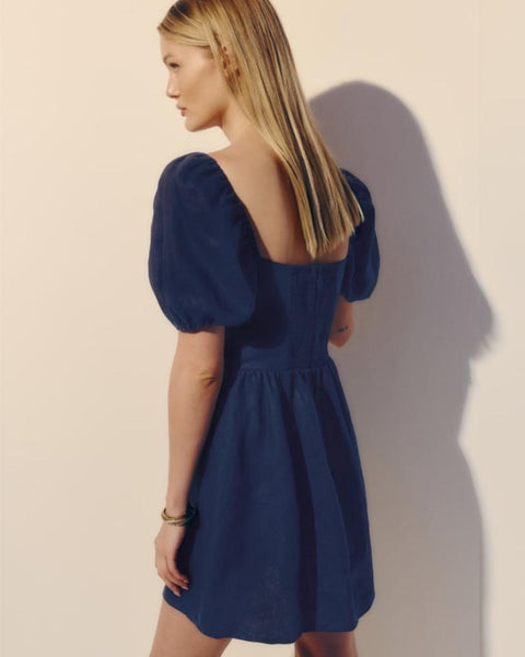 Robe pour femme couleur bleu marine