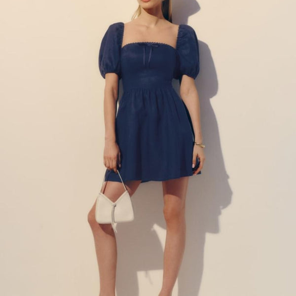 Robe pour femme couleur bleu marine